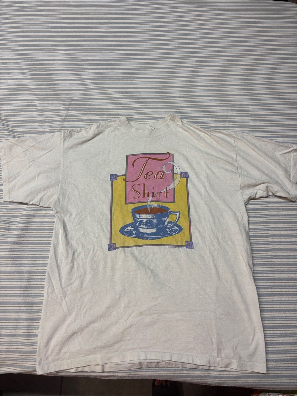 Hallmark vintage Short-Sleeve 'Tea Shirt' Graphic Tee